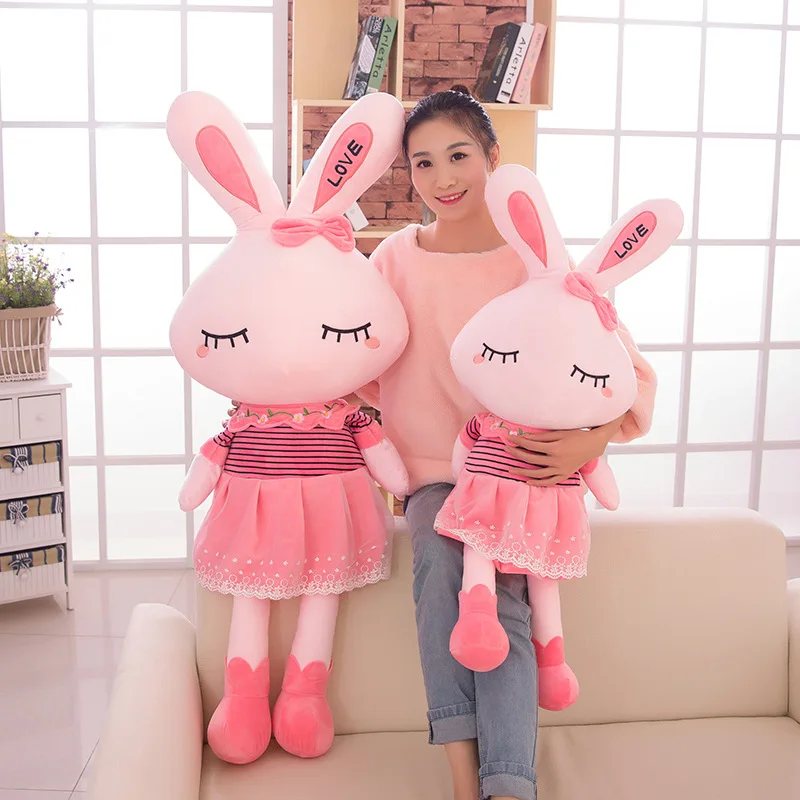New Cute Shy Rabbit Sleep Pillow Plush Toy Fashion Creative Cartoon Doll Appease Doll Children Holiday Birthday Exquisite Gift
New Cute Shy Rabbit Sleep Pillow Plush Toy Fashion Creative Cartoon Doll Appease Doll Children Holiday Birthday Exquisite Gift