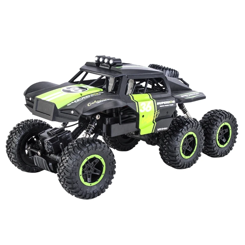 Q101 Six-Wheel Drive Climbing Remote Control Trucks 1:10 Off-Road Vehicle Toy Toy Gift for Adults Kids Boys
Q101 Six-Wheel Drive Climbing Remote Control Trucks 1:10 Off-Road Vehicle Toy Toy Gift for Adults Kids Boys