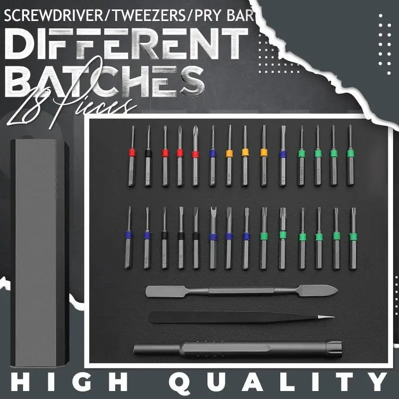 31 in 1 Precision Screwdriver Set Magnetic Screwdriver Head Hex Slotted Screw Driver Bits For Phone PC Repair Hand Tools
31 in 1 Precision Screwdriver Set Magnetic Screwdriver Head Hex Slotted Screw Driver Bits For Phone PC Repair Hand Tools