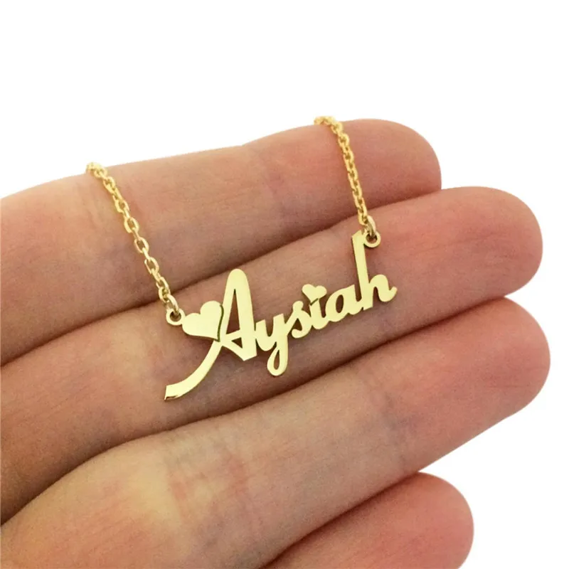 Minimalist Unique Personalized Name Necklace Nameplated Necklace Women Stainless Steel Statement Chain Best Friends BirthdayGift
Minimalist Unique Personalized Name Necklace Nameplated Necklace Women Stainless Steel Statement Chain Best Friends BirthdayGift