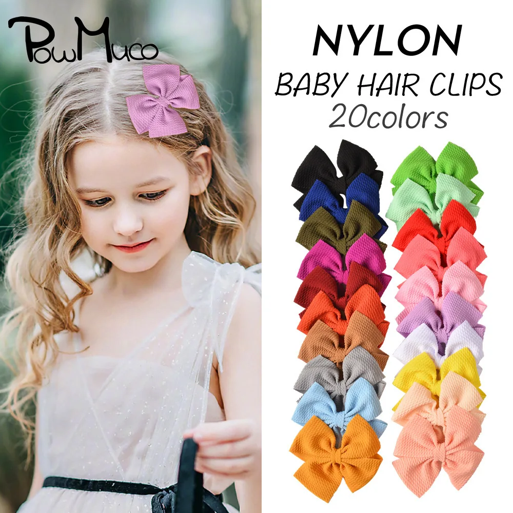 Powmuco 12 CM Solid Color Bowknot Metal Hairpins Fashion Handmade Bows Baby Hairclips DIY Kids Hair Accessories Birthday Gifts
Powmuco 12 CM Solid Color Bowknot Metal Hairpins Fashion Handmade Bows Baby Hairclips DIY Kids Hair Accessories Birthday Gifts