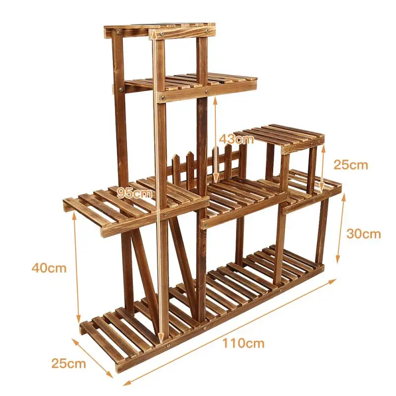 Plant Shelves Outdoor Furniture Multi-tiers Wooden Plant Shelves Rack Balcony Garden Flower Plant Stand Bonsai Display Shelf HWC
Plant Shelves Outdoor Furniture Multi-tiers Wooden Plant Shelves Rack Balcony Garden Flower Plant Stand Bonsai Display Shelf HWC