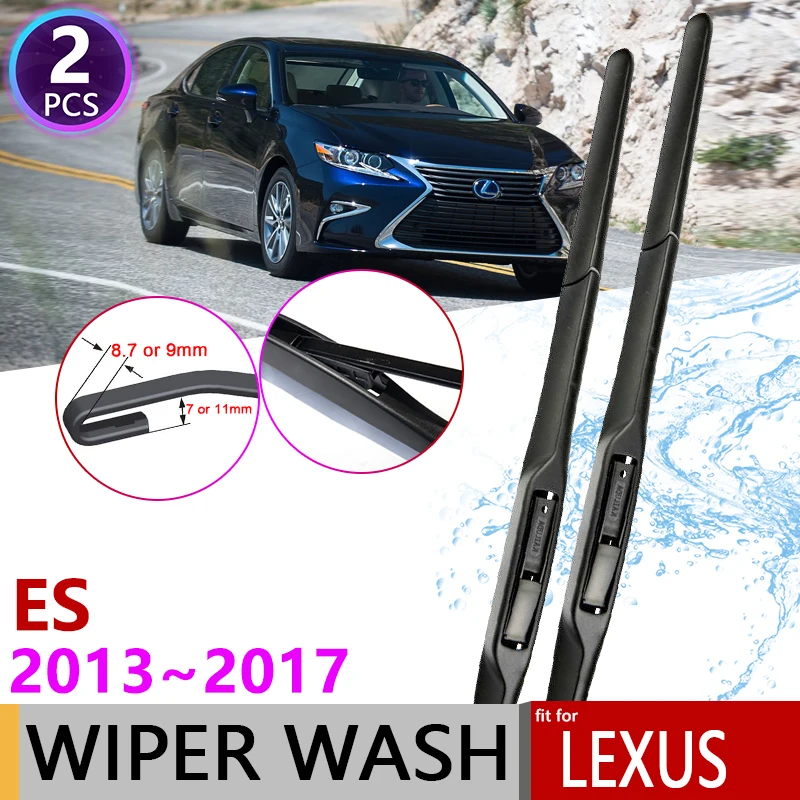 for Lexus ES ES250 ES300h ES350 2013~2017 Car Wiper Blades XV60 250 300h 350 Front Windshield Wipers Car Accessories 2015 2016
for Lexus ES ES250 ES300h ES350 2013~2017 Car Wiper Blades XV60 250 300h 350 Front Windshield Wipers Car Accessories 2015 2016