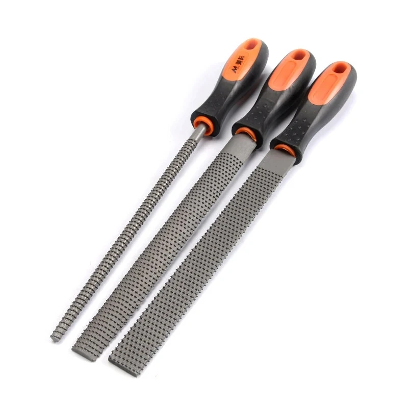 3Pcs 8" Wood Rasp Files Coarse Teeth Woodworking Filing Home DIY Round Flat Half-Round Hand Tools
3Pcs 8" Wood Rasp Files Coarse Teeth Woodworking Filing Home DIY Round Flat Half-Round Hand Tools
