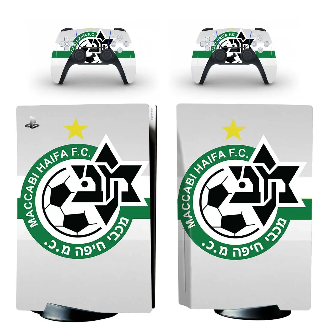 Maccabi Haifa PS5 Disc Skin Sticker Decal Cover for PlayStation 5 Console & Controllers PS5 Disk Skin Sticker Vinyl 
Maccabi Haifa PS5 Disc Skin Sticker Decal Cover for PlayStation 5 Console & Controllers PS5 Disk Skin Sticker Vinyl