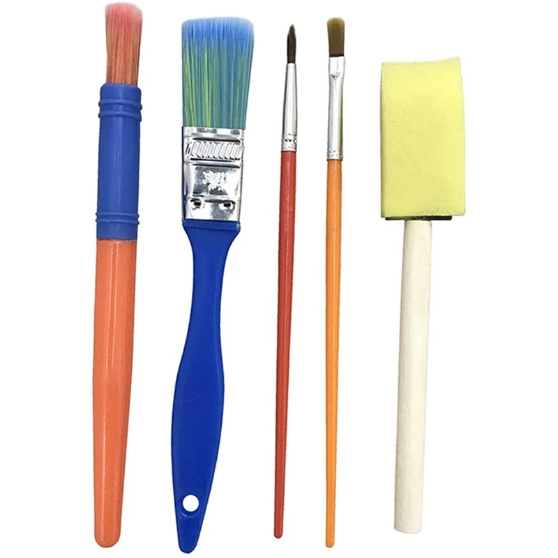 Early Learning Kids Paint Set, 31Pcs Child Early Learning Sponge Painting Brushes Kit,Different Shape Painting Brushes
Early Learning Kids Paint Set, 31Pcs Child Early Learning Sponge Painting Brushes Kit,Different Shape Painting Brushes