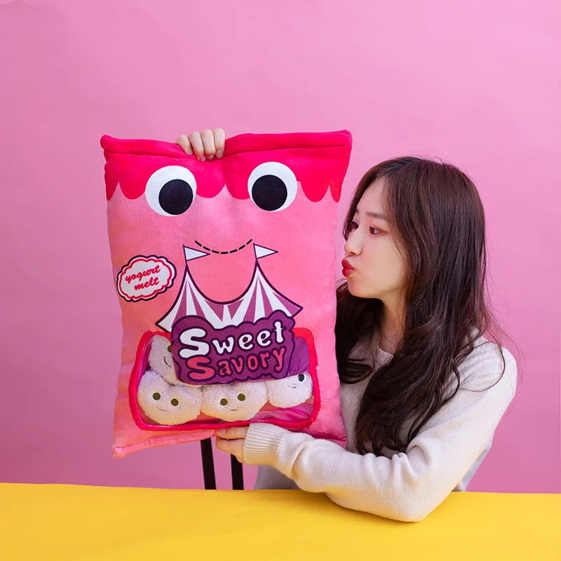 A Bag of Snack Pocket Soluble Bean Doll Cute Ring Paper Plushies Children's Toy Fun Pillow
A Bag of Snack Pocket Soluble Bean Doll Cute Ring Paper Plushies Children's Toy Fun Pillow
