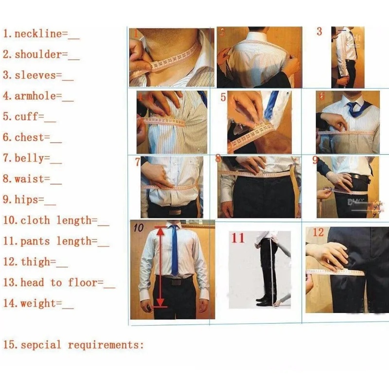 Custom Made Slim Fit Groom Tuxedos Best Man Suit Wedding Groomsman/Men Suits Bridegroom Three-piece suit(Jacket+Pants+Tie+Vest)
Custom Made Slim Fit Groom Tuxedos Best Man Suit Wedding Groomsman/Men Suits Bridegroom Three-piece suit(Jacket+Pants+Tie+Vest)