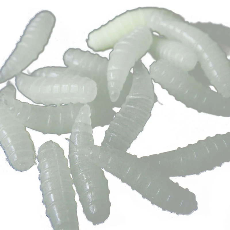 50pcs 1.6cm bait fishing maggot Grub Soft Baits Worms Noctilucent Luminous Night Glow
50pcs 1.6cm bait fishing maggot Grub Soft Baits Worms Noctilucent Luminous Night Glow