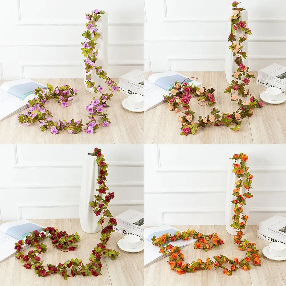1PC Artificial Rose Flowers Christmas Garland Spring Autumn Garden Arch DIY Fake Plant For Wedding Home Room Decoration
1PC Artificial Rose Flowers Christmas Garland Spring Autumn Garden Arch DIY Fake Plant For Wedding Home Room Decoration