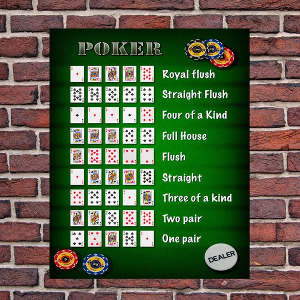 Poker Ranks Casino Playing Cards Tin Sign Metal Sign Metal Poster Metal Decor Metal Painting Wall Sticker Wall Sign
Poker Ranks Casino Playing Cards Tin Sign Metal Sign Metal Poster Metal Decor Metal Painting Wall Sticker Wall Sign