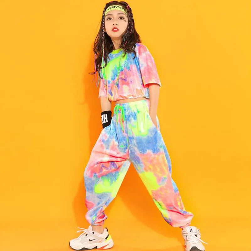 Kid Cool Hip Hop Clothing Velvet Sweatshirt Crop Top Short Sleeve Shirt Streetwear Pants for Girls Jazz Dance Costume Clothes
Kid Cool Hip Hop Clothing Velvet Sweatshirt Crop Top Short Sleeve Shirt Streetwear Pants for Girls Jazz Dance Costume Clothes