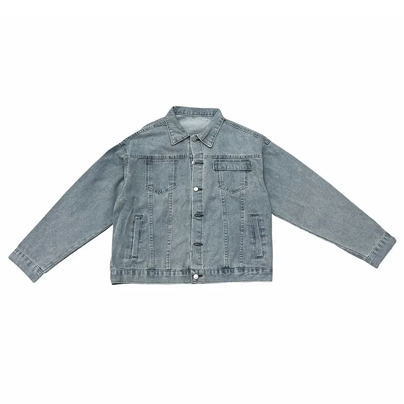Женская джинсовая куртка с длинным рукавом, Повседневная Свободная куртка в корейском ретро-стиле на осень
Женская джинсовая куртка с длинным рукавом, Повседневная Свободная куртка в корейском ретро-стиле на осень