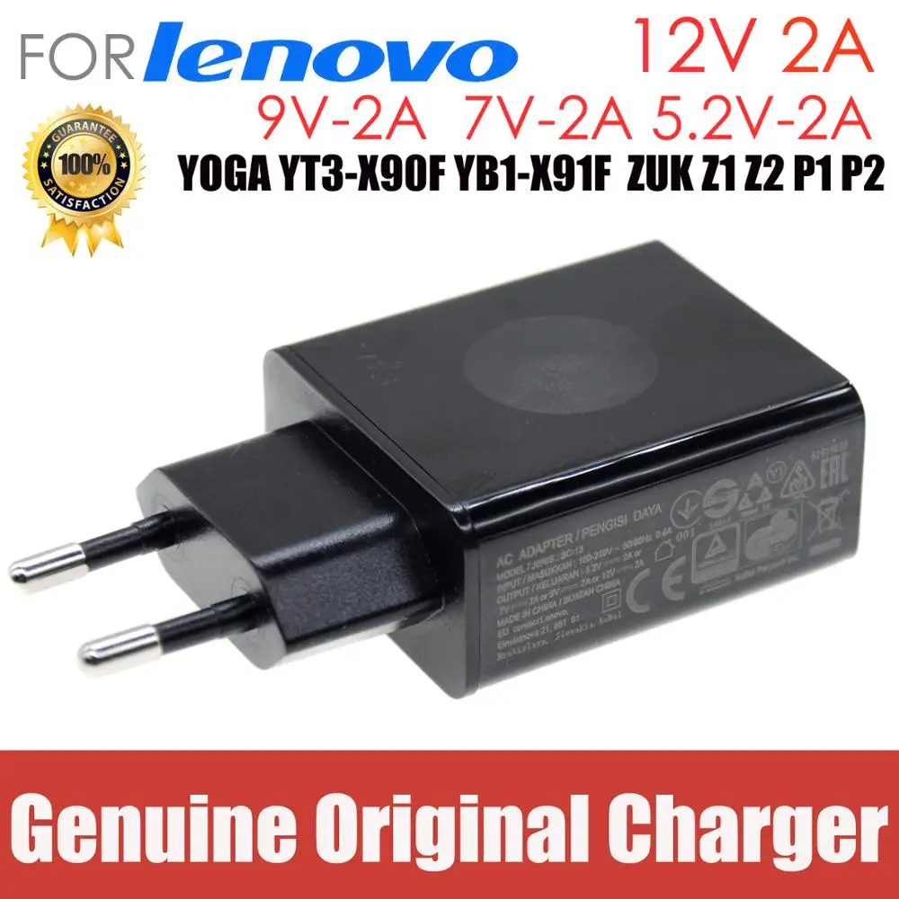 Оригинальное зарядное устройство 12 В, 2 А, 5,2 В, 2 А, 7 в, 2 А, 24 Вт для lenovo, телефона, планшета, ноутбука, адаптер переменного тока для йоги, Φ, ZUK Z1, Z2, P1, P2
Оригинальное зарядное устройство 12 В, 2 А, 5,2 В, 2 А, 7 в, 2 А, 24 Вт для lenovo, телефона, планшета, ноутбука, адаптер переменного тока для йоги, Φ, ZUK Z1, Z2, P1, P2