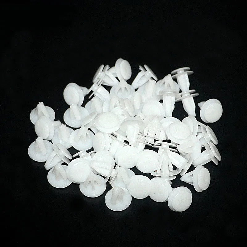 50pcs Nylon Auto Bumper Fastener Rivet Retainer Push Engine Cover Fender Car Door Trim Panel Clip Fasteners
50pcs Nylon Auto Bumper Fastener Rivet Retainer Push Engine Cover Fender Car Door Trim Panel Clip Fasteners