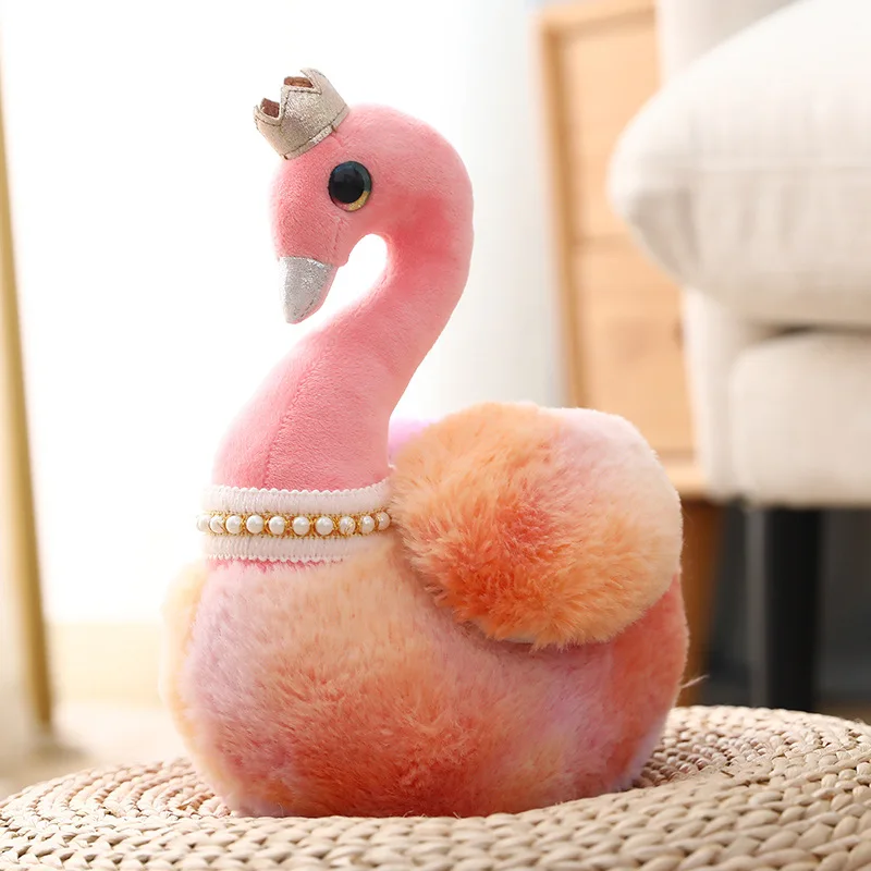 25/30/40cm New Colorful Crown Swan Plush Toy Girls Gift Children Doll Bedroom Decoration 
25/30/40cm New Colorful Crown Swan Plush Toy Girls Gift Children Doll Bedroom Decoration