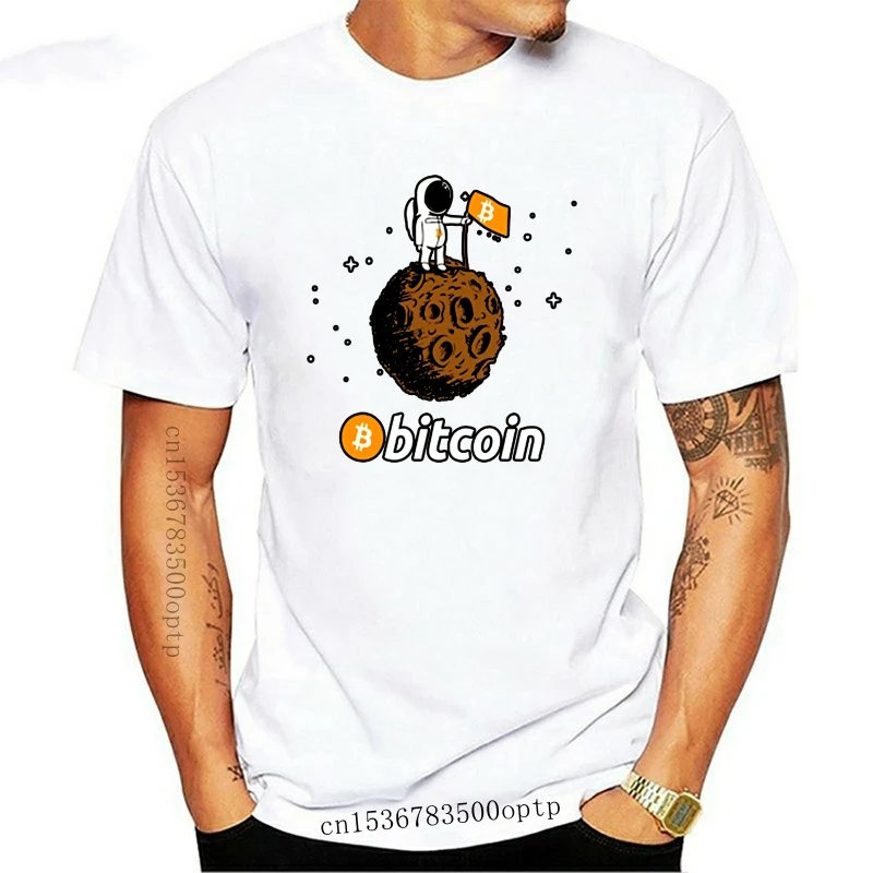 New Men T shirt Bitcoin BTC Crypto to the Moon Shirt Featuring Astronaut for funny t-shirt novelty tshirt women(2)
New Men T shirt Bitcoin BTC Crypto to the Moon Shirt Featuring Astronaut for funny t-shirt novelty tshirt women(2)