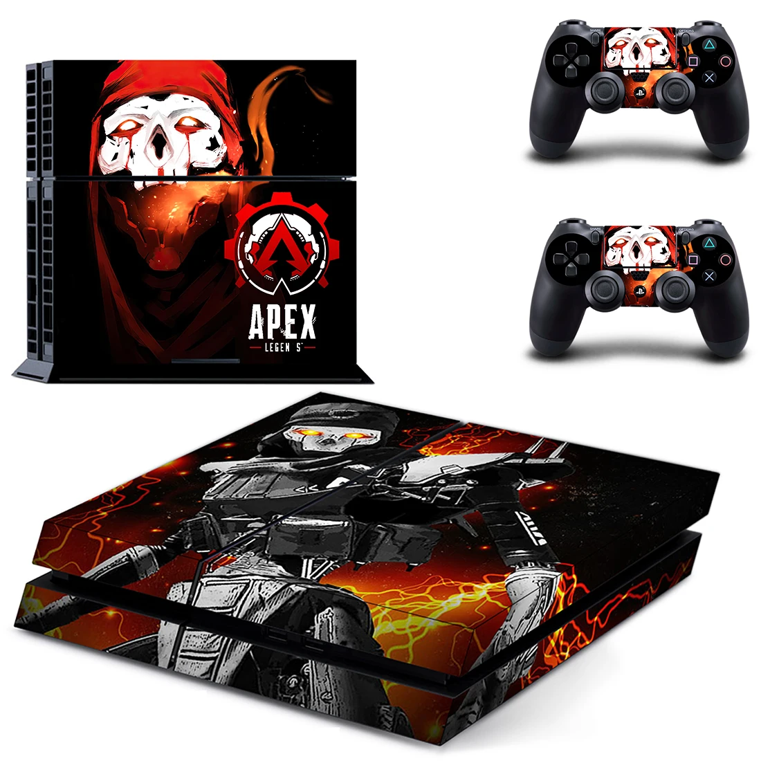 

APEX Legends PS4 Stickers Decals Cover For PlayStation 4 PS4 Console and Controller Skins Vinyl