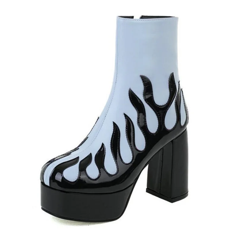 2022 Luxury Brand Thick-soled Martin boots for autumn Stitching super high heel women's ankle boots square toe women shoes
2022 Luxury Brand Thick-soled Martin boots for autumn Stitching super high heel women's ankle boots square toe women shoes