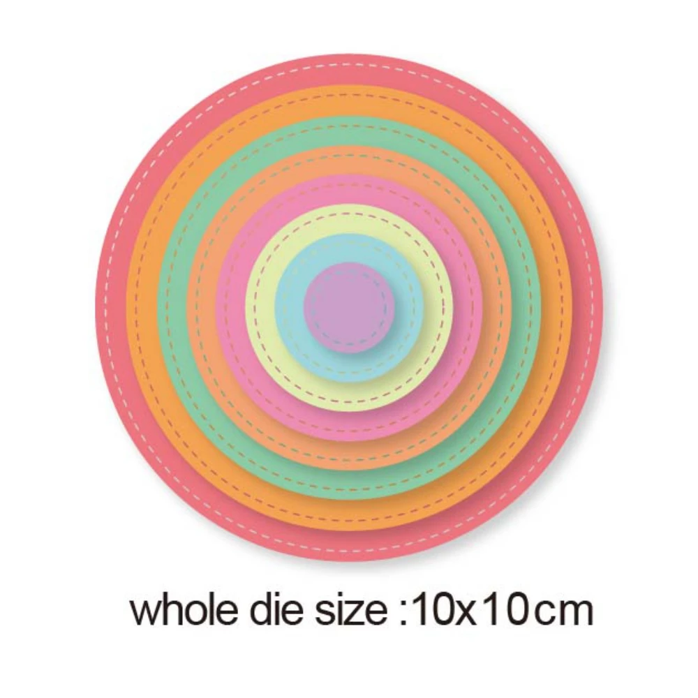 Layers Round frame Metal Cutting Dies 2020 new Scrapbooking Stencil DIY Paper Card Decorative Embossing Die Cut Craft Dies
Layers Round frame Metal Cutting Dies 2020 new Scrapbooking Stencil DIY Paper Card Decorative Embossing Die Cut Craft Dies