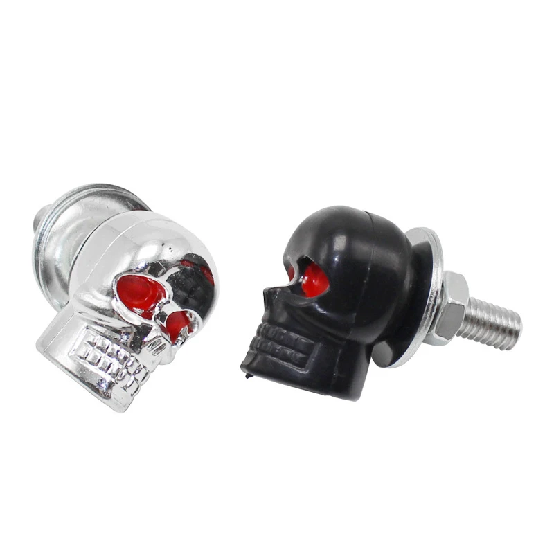2 шт. болты для рамки номерного знака мотоцикла черепа винты для рамки номерного знака болты для легкой и удобной установки 
2 шт. болты для рамки номерного знака мотоцикла черепа винты для рамки номерного знака болты для легкой и удобной установки