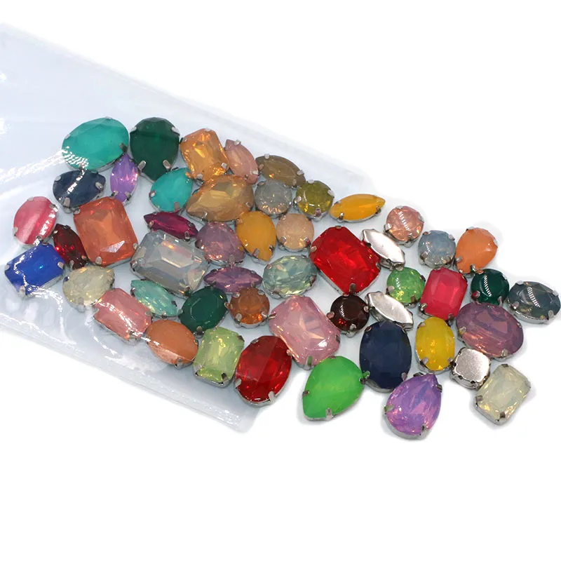 Clothing Accessories 50pcs/bag Mix Color Resin Mixed Shape Mixed Szie Sliver Claw Setting Sew On Rhinestones DIY Handicrafts
Clothing Accessories 50pcs/bag Mix Color Resin Mixed Shape Mixed Szie Sliver Claw Setting Sew On Rhinestones DIY Handicrafts