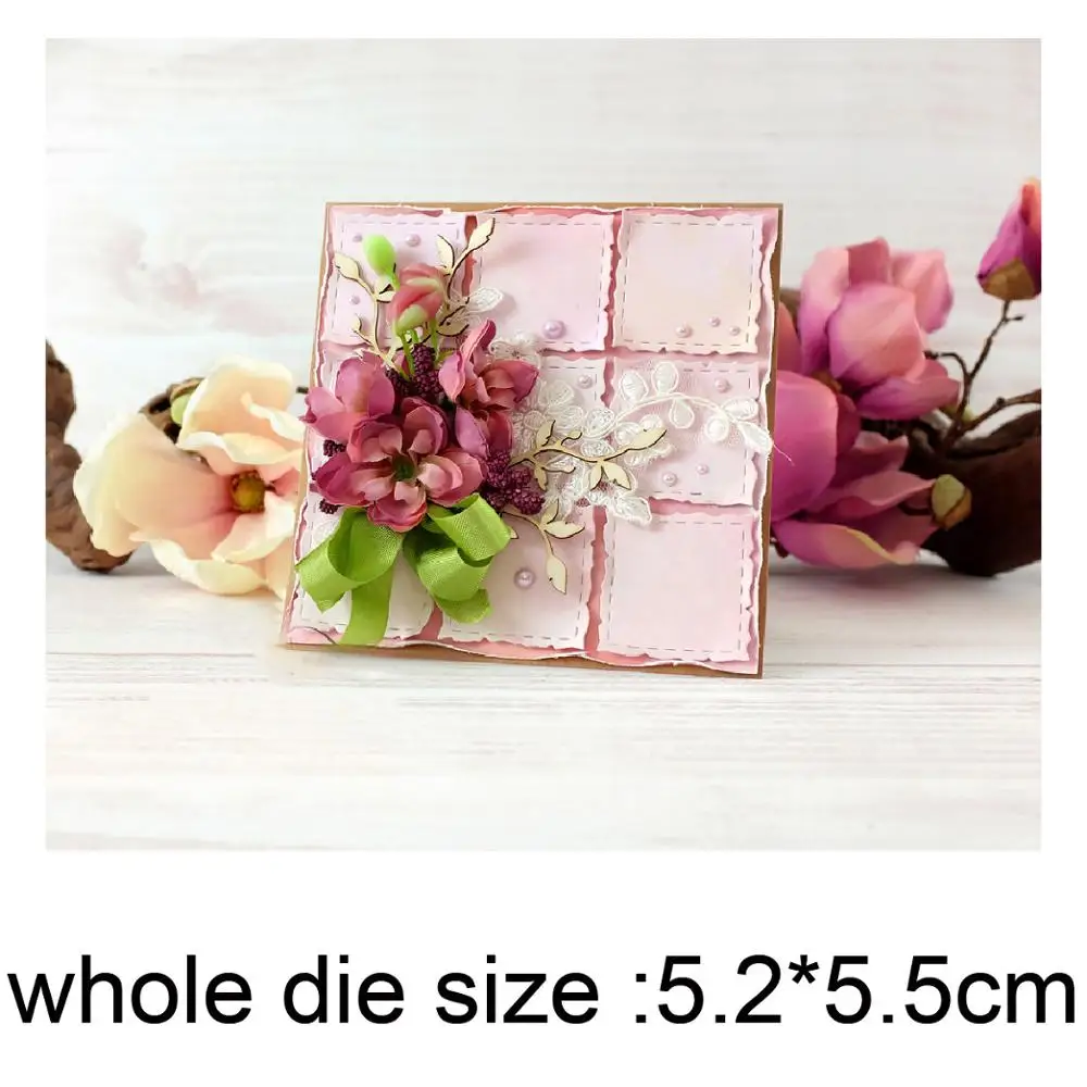 Grid frame background Metal Cutting Dies Decorative Scrapbooking 2020 new Craft Die Cut Embossing Paper Cards cutter Stencils 
Grid frame background Metal Cutting Dies Decorative Scrapbooking 2020 new Craft Die Cut Embossing Paper Cards cutter Stencils