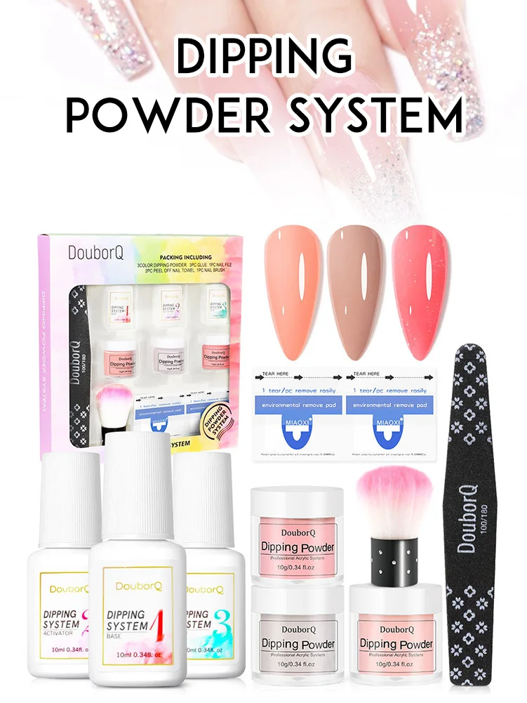 Nail Dip Powder Set French Nail Manicure Tool with Base Coat Activator Nail Art Kit for Beginners Nail Salon Nails Manicure Kit
Nail Dip Powder Set French Nail Manicure Tool with Base Coat Activator Nail Art Kit for Beginners Nail Salon Nails Manicure Kit
