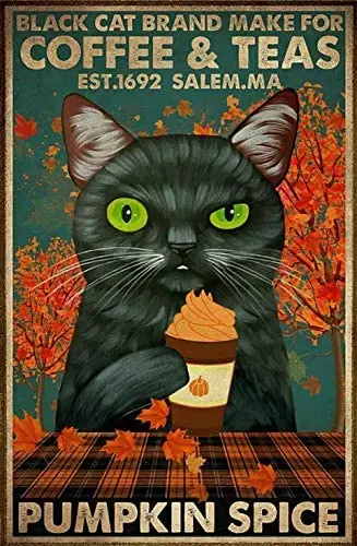 Кошка для кофе, чая, тыквы, СПАЙС, осень, Хэллоуин, жестяной знак, Ретро стиль пиво, Миллер, бар, Дэн, Хэллоуин, живопись, металл
Кошка для кофе, чая, тыквы, СПАЙС, осень, Хэллоуин, жестяной знак, Ретро стиль пиво, Миллер, бар, Дэн, Хэллоуин, живопись, металл