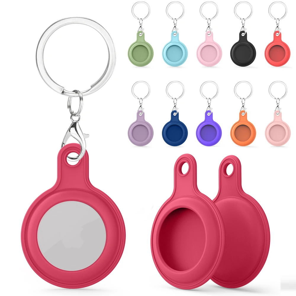 Suitable for Apple Airtags Locator Silicone Protective Sleeve Metal Ring Buckle Sports Plastic Shell Anti-lost Device Keychain
Suitable for Apple Airtags Locator Silicone Protective Sleeve Metal Ring Buckle Sports Plastic Shell Anti-lost Device Keychain