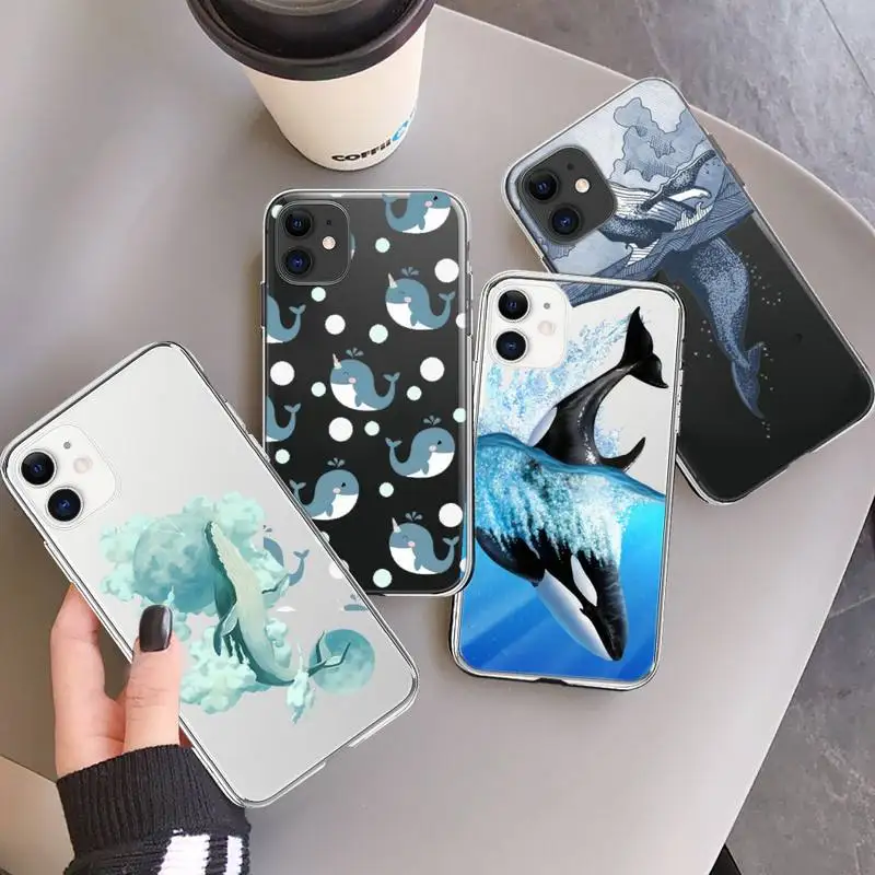 Whale cute cartoon sea animal Phone Case Transparent for iPhone 7 8 11 12 13 mini pro X XS XR MAX Plus
Whale cute cartoon sea animal Phone Case Transparent for iPhone 7 8 11 12 13 mini pro X XS XR MAX Plus