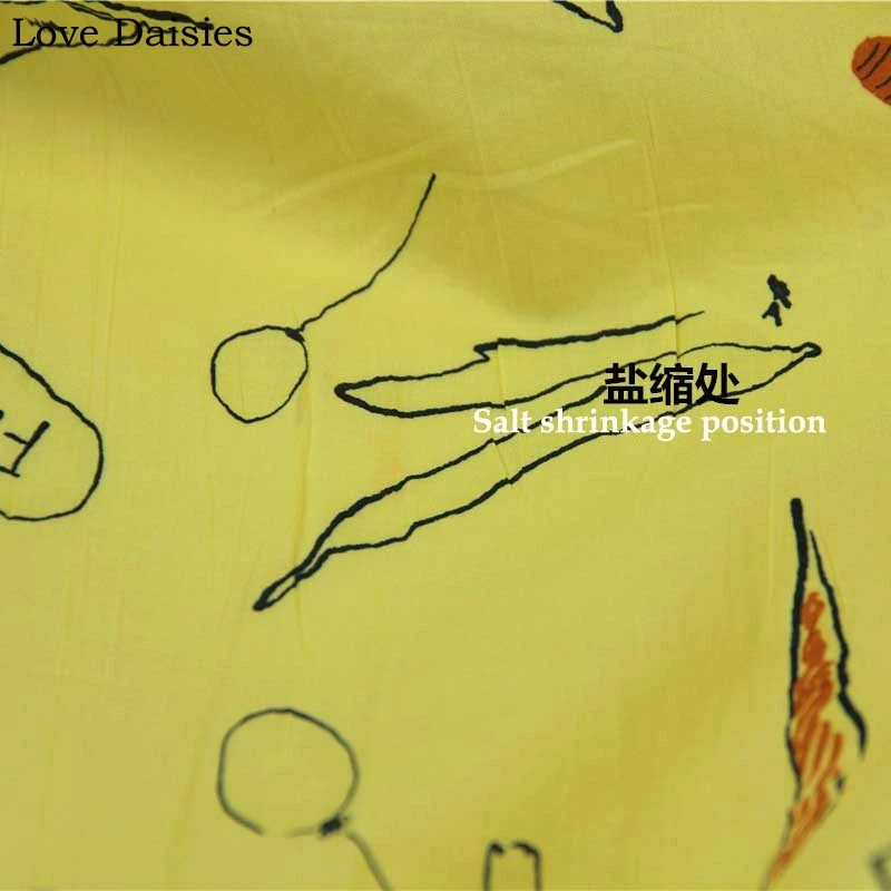 Yellow Bird 100% Cotton Salt Shrinkage Fine Thin Fabric for Summer Fashion Clothes Shirt Dress Top Craft Handwork Quilt Tissue
Yellow Bird 100% Cotton Salt Shrinkage Fine Thin Fabric for Summer Fashion Clothes Shirt Dress Top Craft Handwork Quilt Tissue