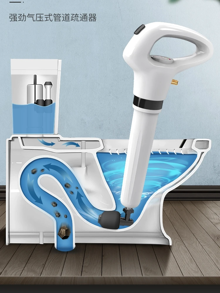 GY Toilet Dredger Household Electric High-Pressure Kitchen Plug Sewer Toilet Seat Plug Toilet Plunger
GY Toilet Dredger Household Electric High-Pressure Kitchen Plug Sewer Toilet Seat Plug Toilet Plunger