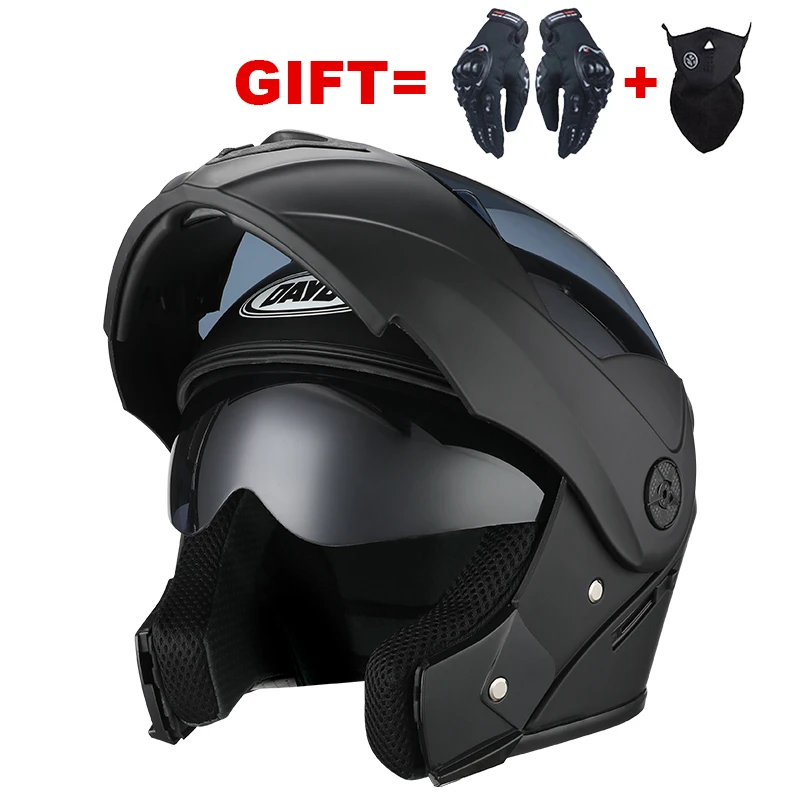 2020 Motorcycle Flip Up Double Visor Helmet DOT casco Motorbike Helmet With Inner Sun Visor Unisex Helmets motocross dirt bike
2020 Motorcycle Flip Up Double Visor Helmet DOT casco Motorbike Helmet With Inner Sun Visor Unisex Helmets motocross dirt bike
