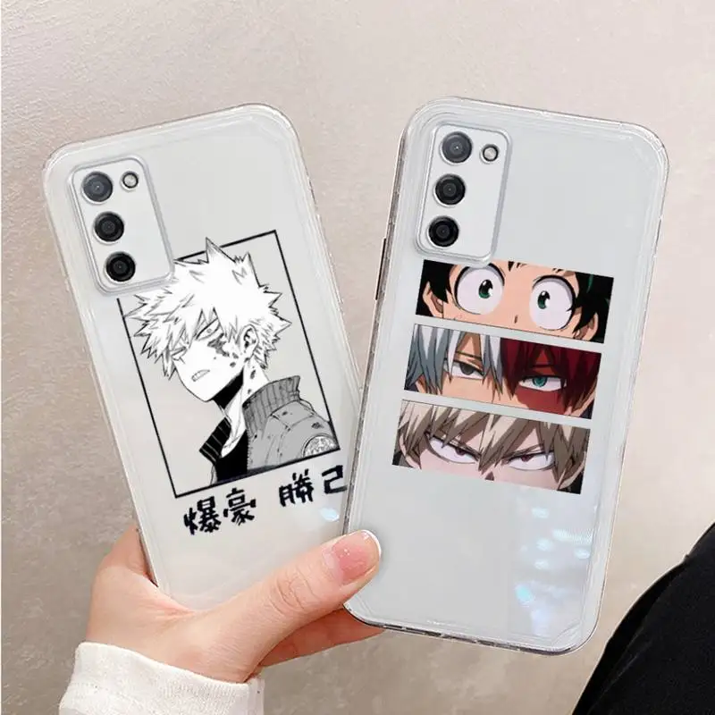 My hero academia Phone Case For Xiaomi Mi 11 Ultra Lite 10 Redmi Note 9 8 7 9a K30S K40 Pro Transparent Coque 
My hero academia Phone Case For Xiaomi Mi 11 Ultra Lite 10 Redmi Note 9 8 7 9a K30S K40 Pro Transparent Coque