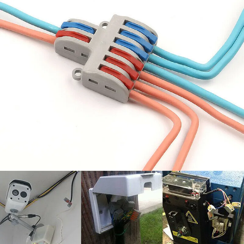 10Pcs SPL-42 SPL-62 Mini Quick Wire Connector Wiring Cable Connector Splitter Cable Connectors Wire Connector Distributor
10Pcs SPL-42 SPL-62 Mini Quick Wire Connector Wiring Cable Connector Splitter Cable Connectors Wire Connector Distributor