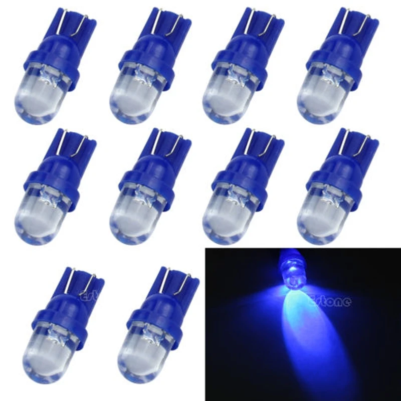 10x T10 194 168 Blue Super Bright 12V LED Wedge Plate Dashboard Side Light Bulb
10x T10 194 168 Blue Super Bright 12V LED Wedge Plate Dashboard Side Light Bulb