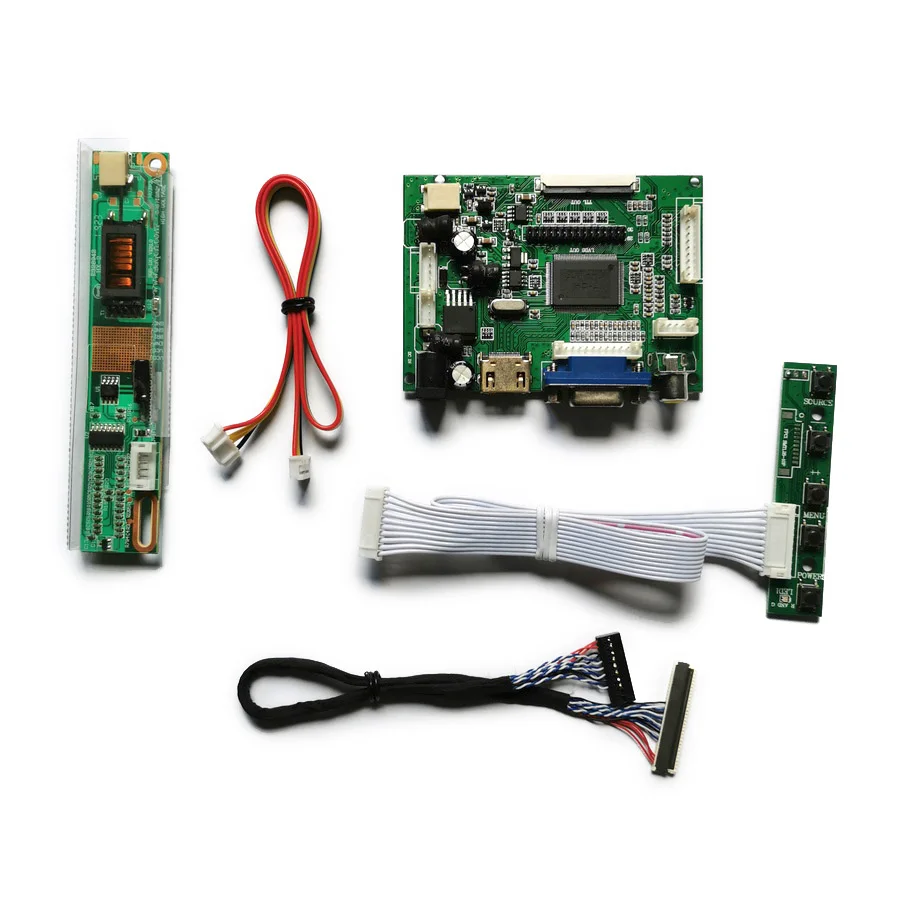 +VGA+AV 1-CCFL 1280*800 Fit LTN154X1/LTN154X3/LTN154XA Display Controller Drive Board LCD Screen DIY Kit 30-Pin LVDS
+VGA+AV 1-CCFL 1280*800 Fit LTN154X1/LTN154X3/LTN154XA Display Controller Drive Board LCD Screen DIY Kit 30-Pin LVDS