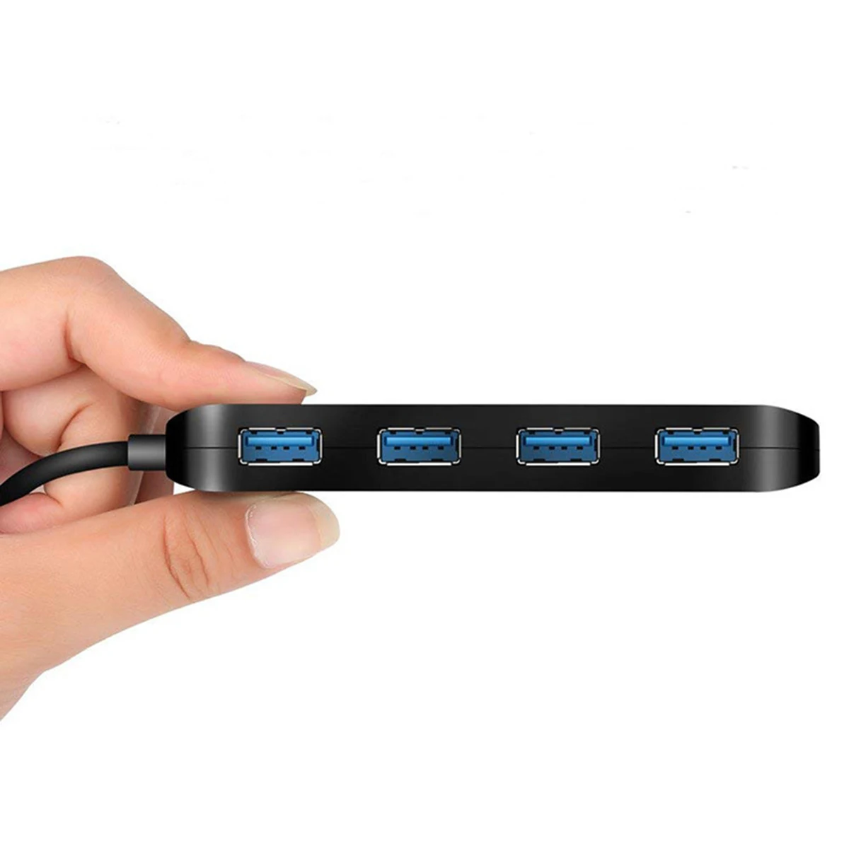 

4 Port USB3.0 HUB USB To USB3.0 Splitter Expansion Adapter With Switches LEDfor PC Laptop Independent Switch Indicator