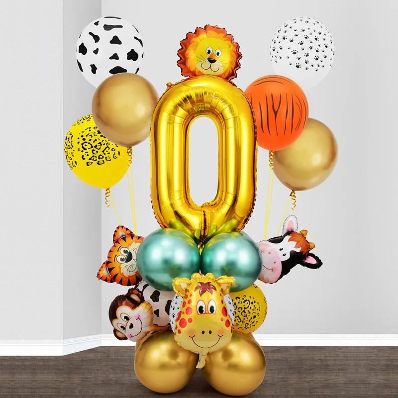 The New Birthday Theme Set Of Forest Animal Party Air Balloon Big Number Combination Aluminum Model Birthday Venue Decoration
The New Birthday Theme Set Of Forest Animal Party Air Balloon Big Number Combination Aluminum Model Birthday Venue Decoration