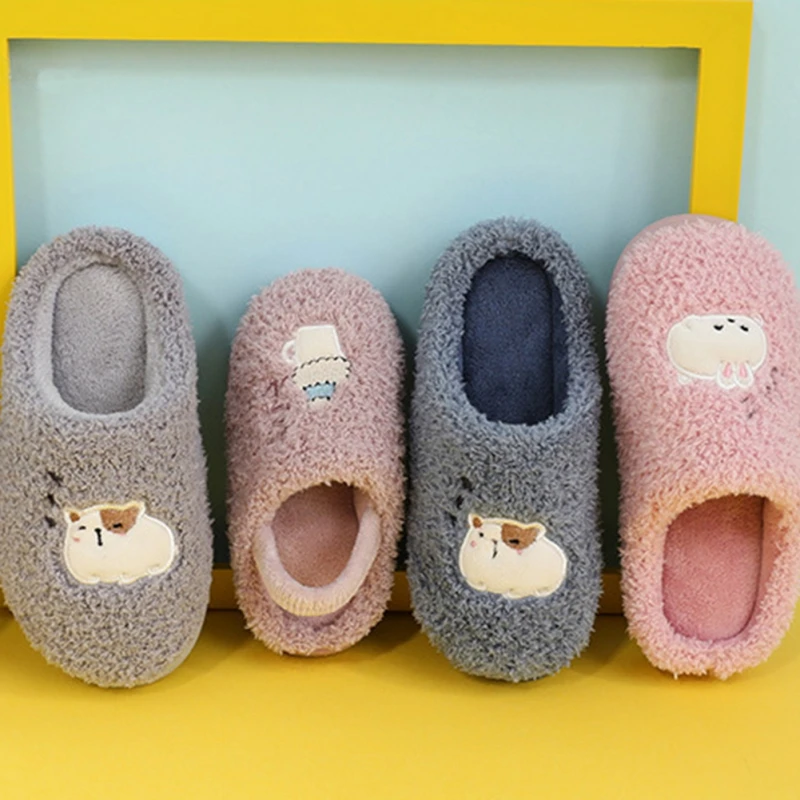 Autumn Winter Baby Kids Cotton Indoor Slippers Baby Boys Girls Home Non-Slip Cartoon Pattern Cute Plush Warm Shoes
Autumn Winter Baby Kids Cotton Indoor Slippers Baby Boys Girls Home Non-Slip Cartoon Pattern Cute Plush Warm Shoes