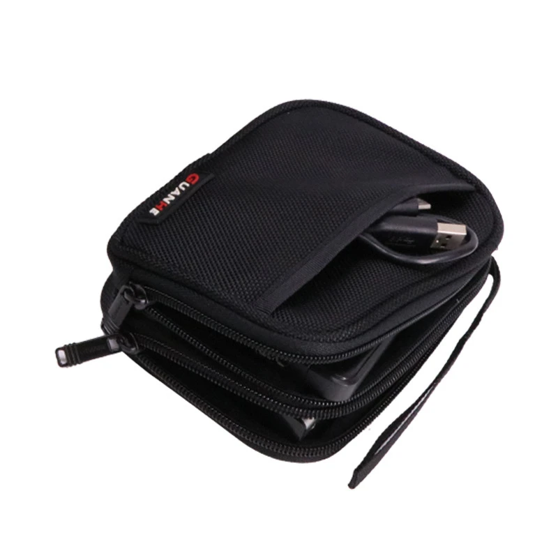 GH1601 Protective Bag HDD Hard Drive Bag for 2.5" HDD Enclosure Hard Drive Case SD/TF Card USB Data Cable U Disk Power Bank Bag
GH1601 Protective Bag HDD Hard Drive Bag for 2.5" HDD Enclosure Hard Drive Case SD/TF Card USB Data Cable U Disk Power Bank Bag