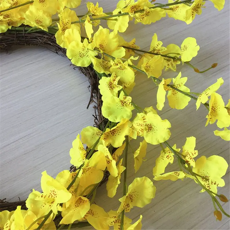 Artificial Flowers Heart-shaped rose Wreath Spring Wreath Outdoor for front Door Dropshipping
Artificial Flowers Heart-shaped rose Wreath Spring Wreath Outdoor for front Door Dropshipping