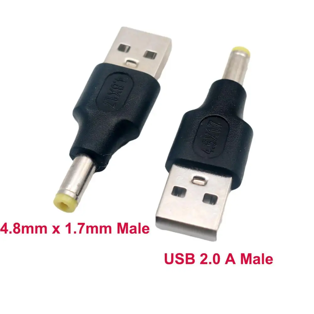 10 шт. USB 2,0 Тип A штекер в DC 4,8 мм x 1,7 мм штекер DC Блок питания адаптер Коннектор конвертер
10 шт. USB 2,0 Тип A штекер в DC 4,8 мм x 1,7 мм штекер DC Блок питания адаптер Коннектор конвертер