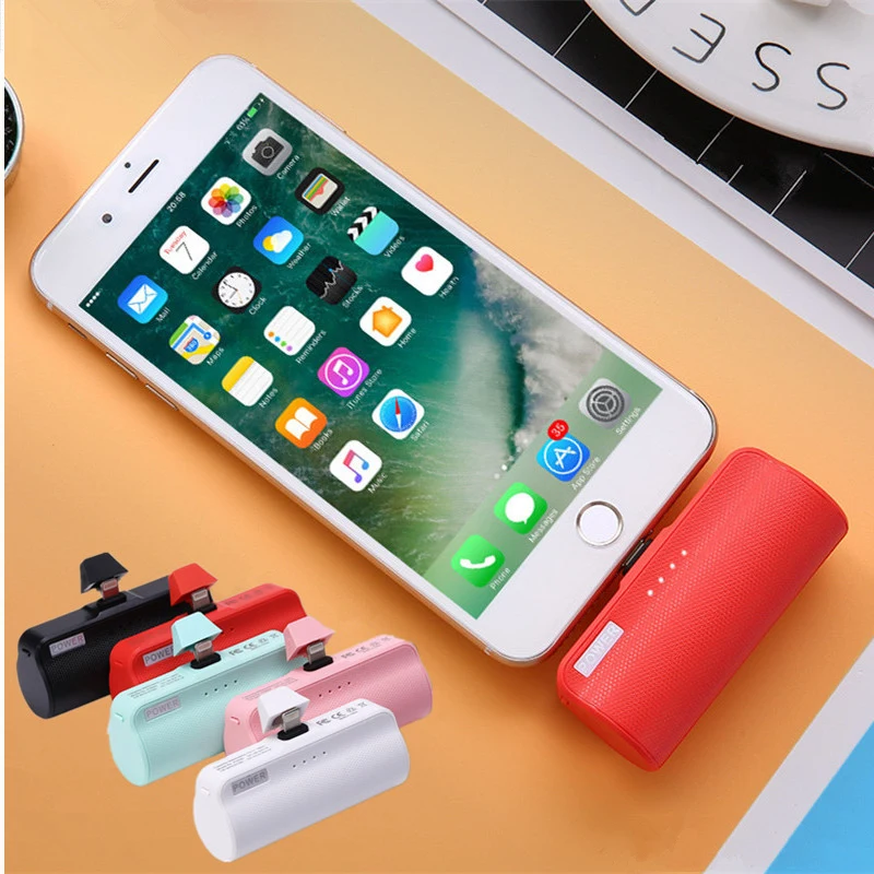 ZKFYS мини портативное зарядное устройство для iPhone Xiaomi Samsung путешествий батареи