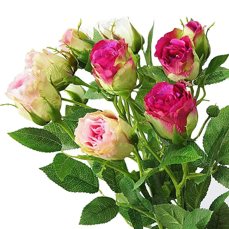 Simulation Single Branch 4 Elena Rose Buds Artificial flowers Fake Flowers Home Living Room Decoration Wedding Photography Set
Simulation Single Branch 4 Elena Rose Buds Artificial flowers Fake Flowers Home Living Room Decoration Wedding Photography Set