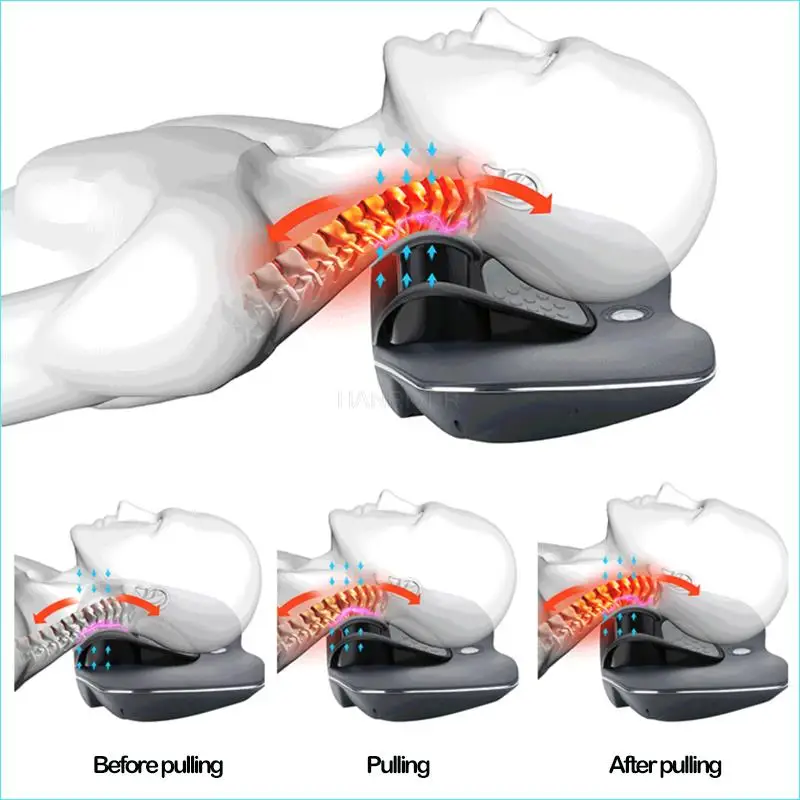 Air Soft Brace Cervical Spine Neck Massage Relief Neck Cervial Traction Hot Compress Shoulder Back Cervial Pain
Air Soft Brace Cervical Spine Neck Massage Relief Neck Cervial Traction Hot Compress Shoulder Back Cervial Pain