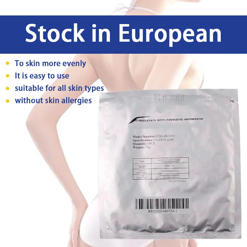 1 Effect New Arrival Lowest Price Anti Freeze Membrane 27*30Cm 34*42 28*28Cm Antifreeze Cryo Pad For
1 Effect New Arrival Lowest Price Anti Freeze Membrane 27*30Cm 34*42 28*28Cm Antifreeze Cryo Pad For
