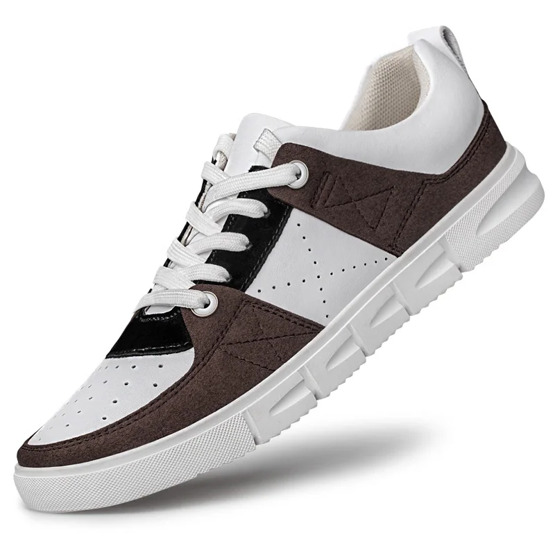 Мужские кроссовки из натуральной кожи, на шнуровке, дышащие, Осенние
Мужские кроссовки из натуральной кожи, на шнуровке, дышащие, Осенние