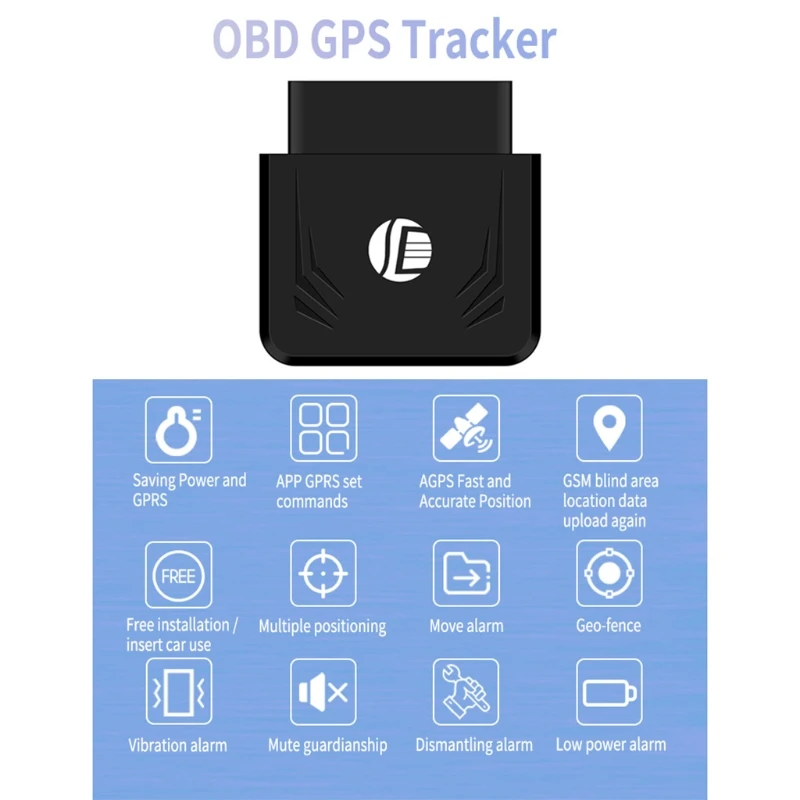 OBD GPS Tracker TK306 16PIN OBD Plug Play Car GSM OBD2 Tracking Device GPS Locator OBDII with online Software APP
OBD GPS Tracker TK306 16PIN OBD Plug Play Car GSM OBD2 Tracking Device GPS Locator OBDII with online Software APP